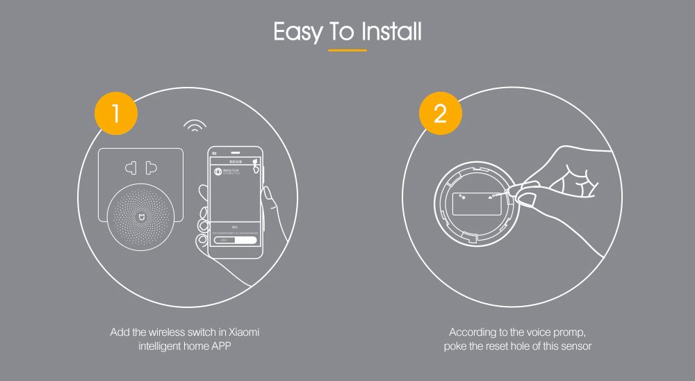 Xiaomi Mijia Smart Switch Intelligent Home Security Equipment with Smartphone App Control